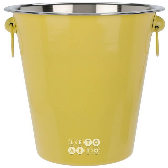 Ведро для шампанского Фанданго 20*20 см, желтое Koopman