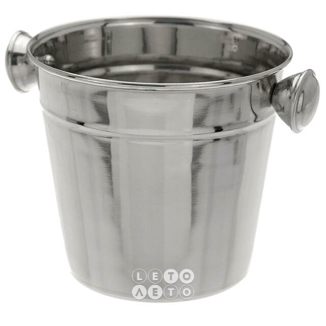 Ведро для льда 10*11 см серебряное Koopman