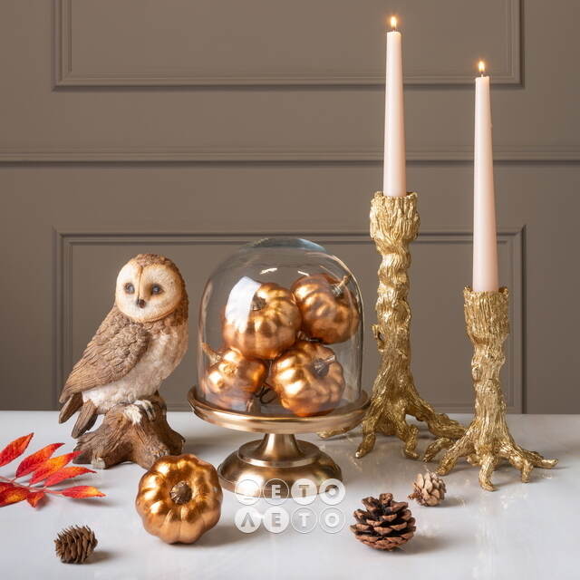 Стеклянный клош для декора Lillian 25*15 см Koopman