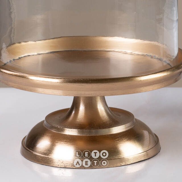 Стеклянный клош для декора Lillian 25*15 см Koopman