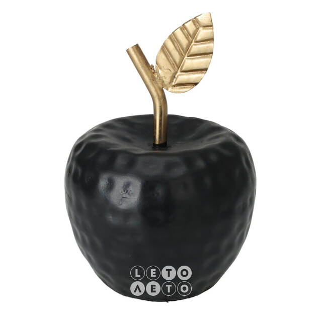 Декоративная фигурка Яблоко Меркаданте 17*9 см черное Koopman