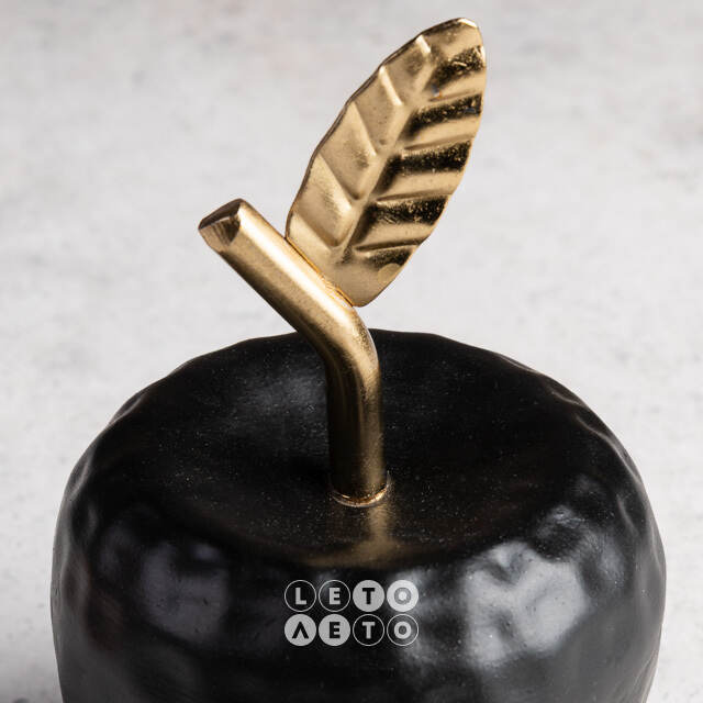 Декоративная фигурка Яблоко Меркаданте 15 см черное Koopman (Купман)