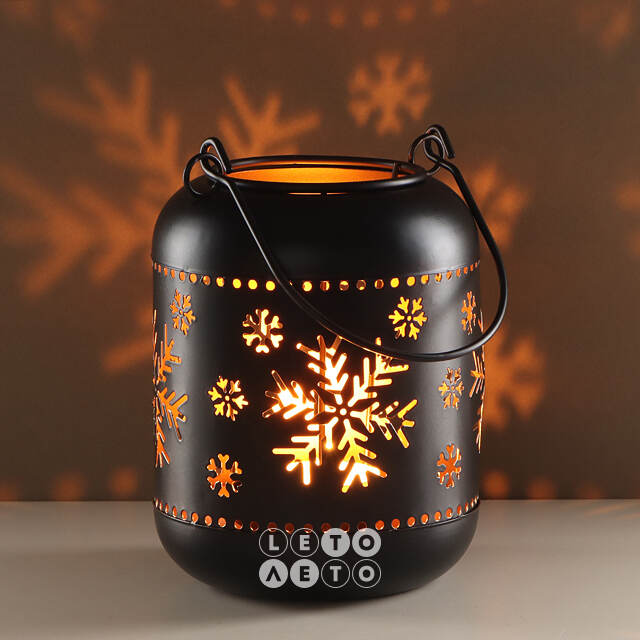 Металлический подсвечник Christmas Snow 16 см Koopman