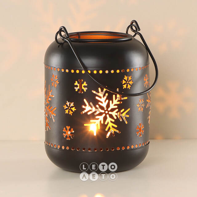 Металлический подсвечник Christmas Snow 16 см Koopman