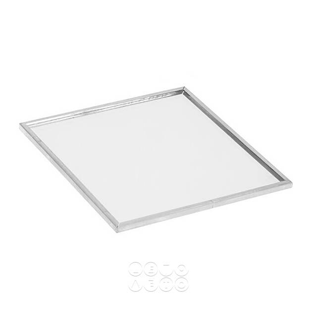 Зеркальная подставка Fredo Quadro 15 см серебряная Koopman