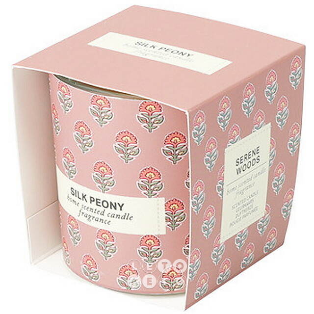 Ароматическая свеча Прованс - Silk Peony 8 см Koopman (Купман)