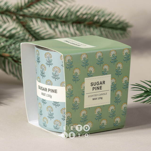 Ароматическая свеча Прованс - Sugar Pine 8 см Koopman (Купман)