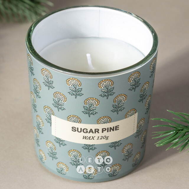 Ароматическая свеча Прованс - Sugar Pine 8 см Koopman (Купман)