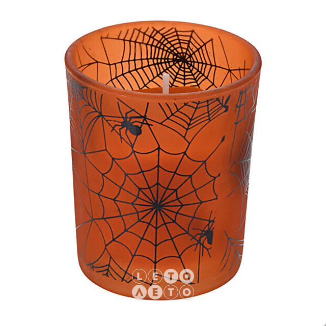 Свеча Хэллоуин Magic Associate 7 см оранжевая Koopman