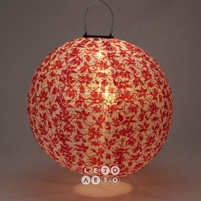 Китайский фонарик на солнечной батарее Solar: Barry Risley 40 см, IP44 Koopman