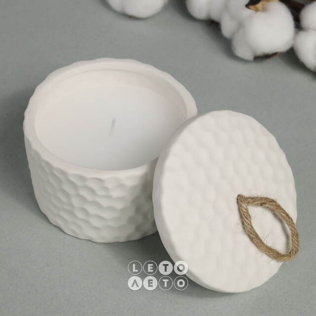 Свеча в стакане Porcelain Bubble 10*7 см Koopman