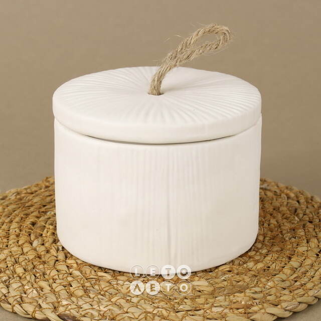 Свеча в стакане Porcelain Rigel 10*7 см Koopman
