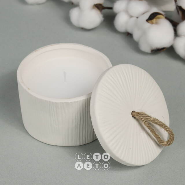 Свеча в стакане Porcelain Rigel 10*7 см Koopman