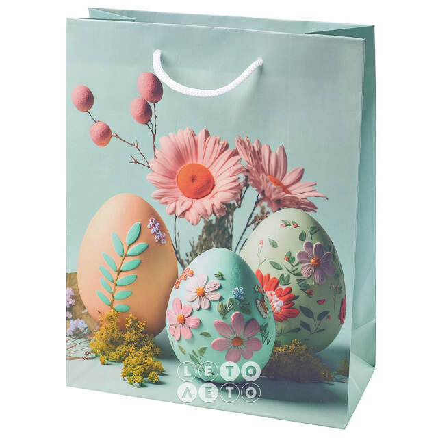 Подарочный пакет Easter Eggs 23 см Koopman