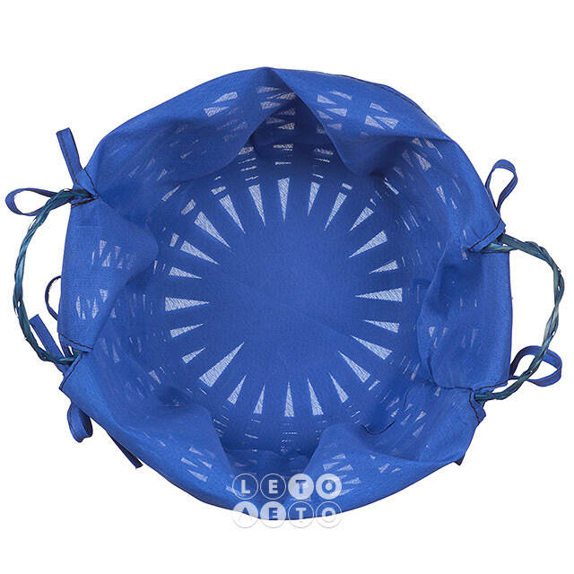 Декоративная корзина Simple 21*9 см синяя Koopman