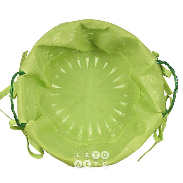 Декоративная корзина Simple 21*9 см зеленая Koopman