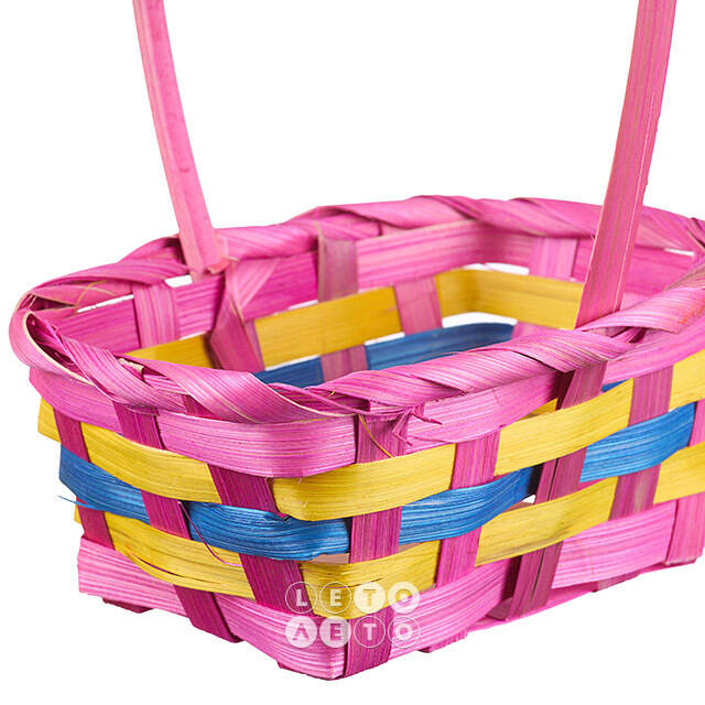 Декоративная корзина Blumbe 12*9 см розовая Koopman