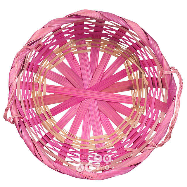 Декоративная корзина Bonni 17*9 см розовая Koopman