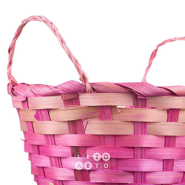 Декоративная корзина Bonni 17*9 см розовая Koopman