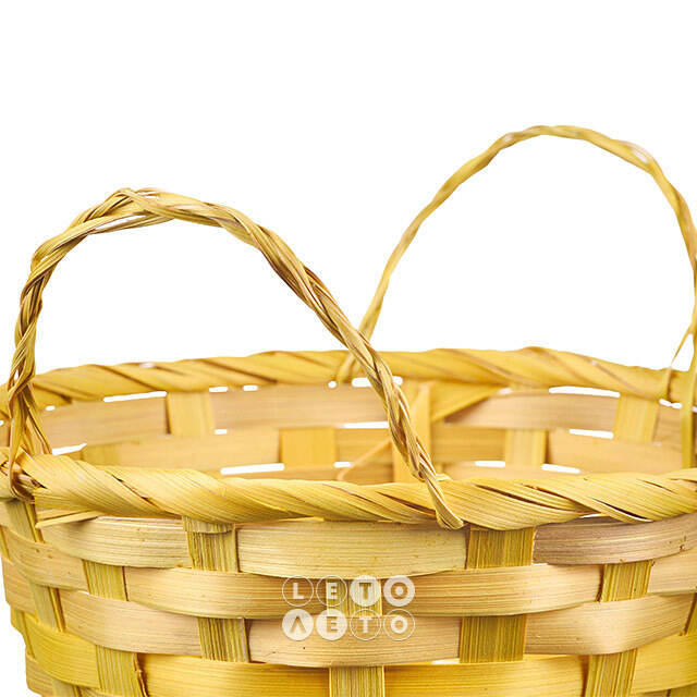 Декоративная корзина Bonni 17*9 см желтая Koopman