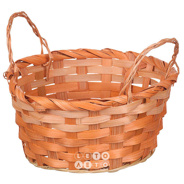 Декоративная корзина Bonni 17*9 см оранжевая Koopman