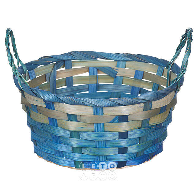 Декоративная корзина Bonni 17*9 см синяя Koopman