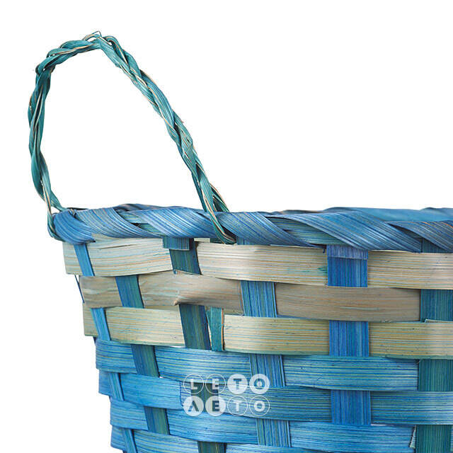 Декоративная корзина Bonni 17*9 см синяя Koopman