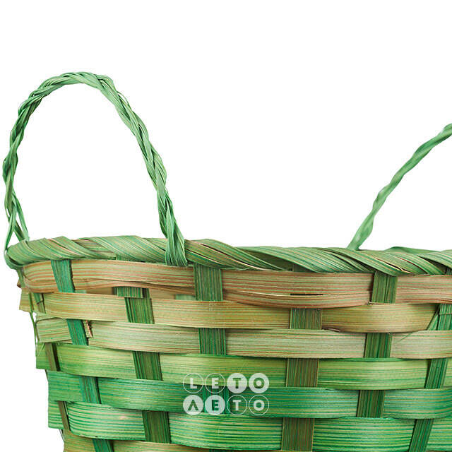 Декоративная корзина Bonni 17*9 см зеленая Koopman