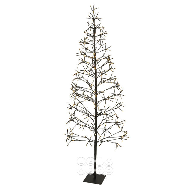 Светящаяся елка Бруклин 120 см, 160 теплых белых LED ламп, IP44 Koopman (Купман)