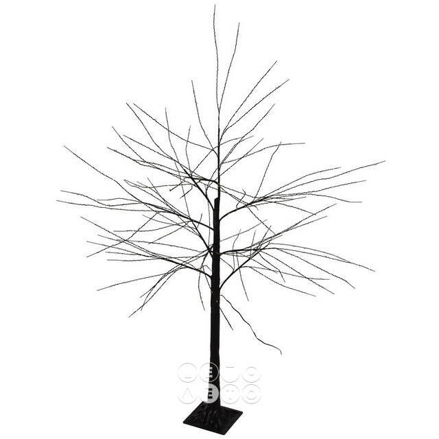 Светодиодное дерево Вейрфилд 150 см, 600 теплых белых LED ламп, IP44 Koopman
