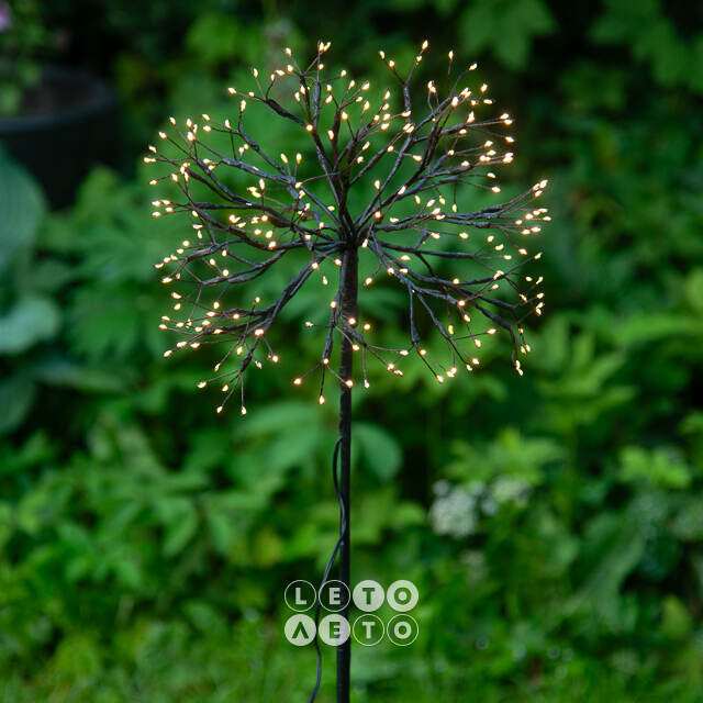 Садовый светильник Одуванчик 35 см, 240 теплых белых LED ламп, IP44 Koopman