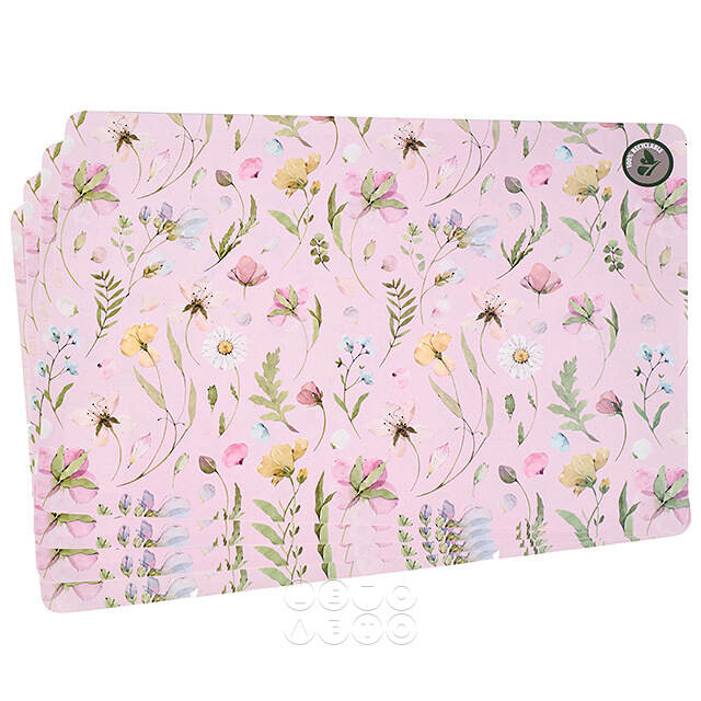 Набор плейсматов Gentle Garden 44*29 см розовые, 4 шт Koopman