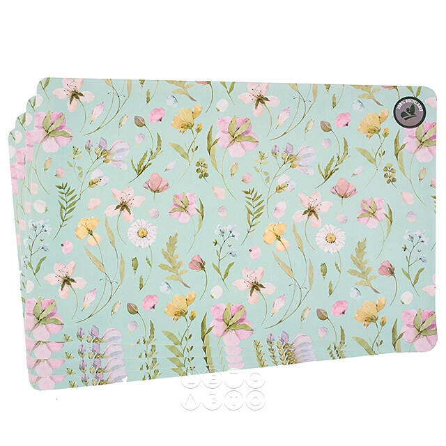 Набор плейсматов Gentle Garden 44*29 см зеленые, 4 шт Koopman