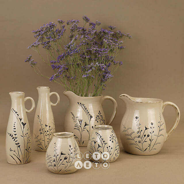 Ваза-кувшин для цветов Botanico: Herbs 20 см Boltze