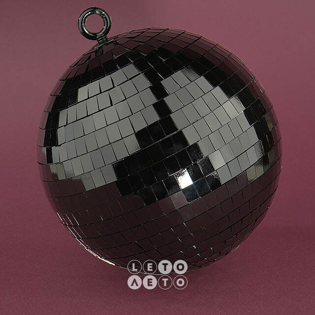 Зеркальный Диско шар Black 18 см Koopman
