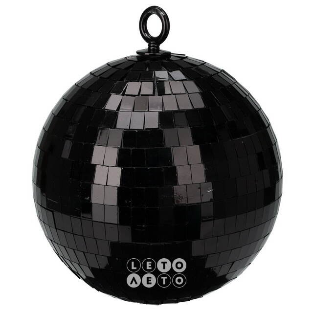 Зеркальный Диско шар Black 18 см Koopman