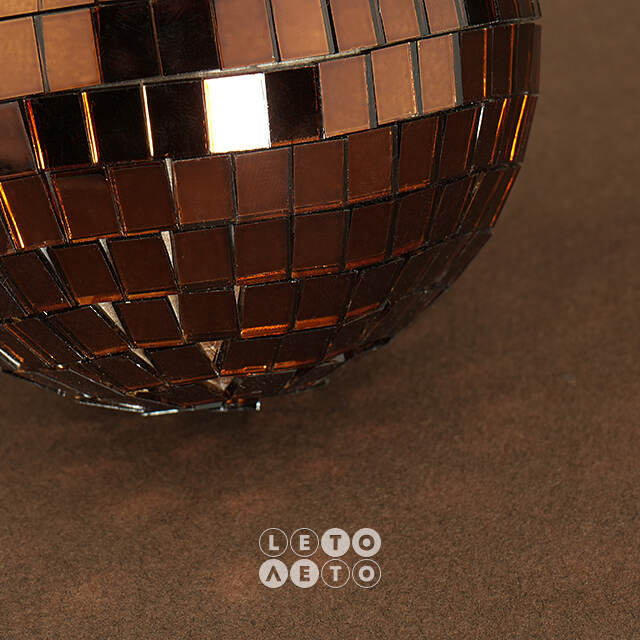 Зеркальный Диско шар Brown 10 см Koopman