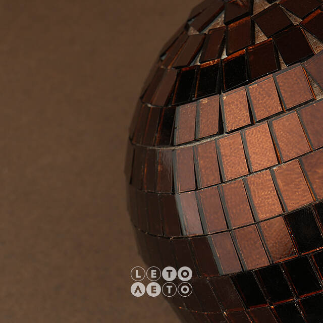 Зеркальный Диско шар Brown 12 см Koopman