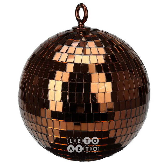 Зеркальный Диско шар Brown 15 см Koopman