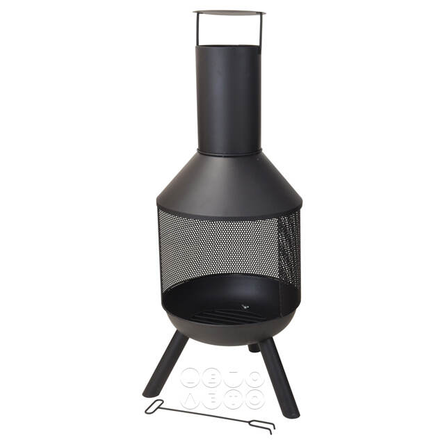 Очаг для костра Камин Блэкридж 116*45 см Koopman