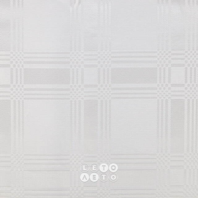 Скатерть Белоснежная Шотландка 220*150 см Koopman