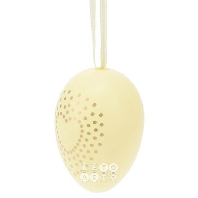 Пасхальные украшения Яйца Monic 6 см, 6 шт, подвеска Koopman