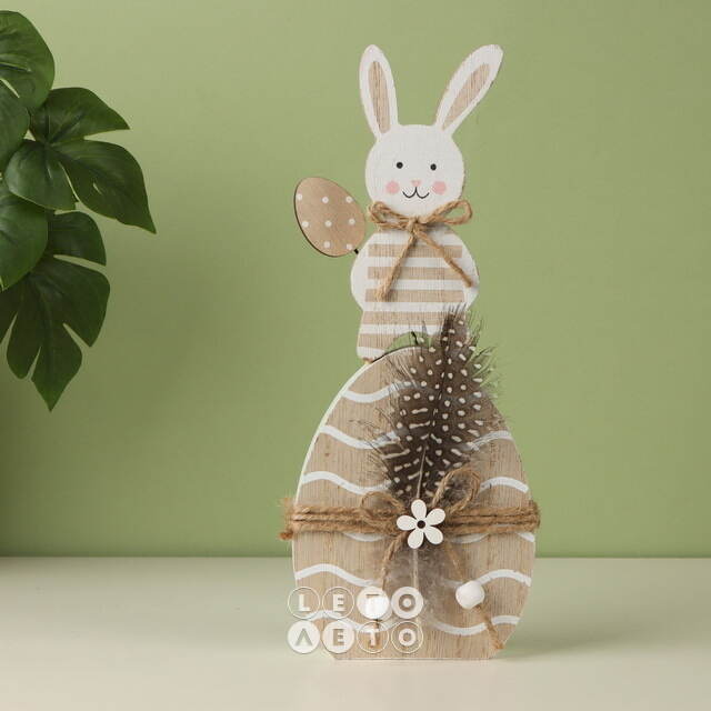 Декоративная фигурка Кролик Эгги 24*10 см Koopman