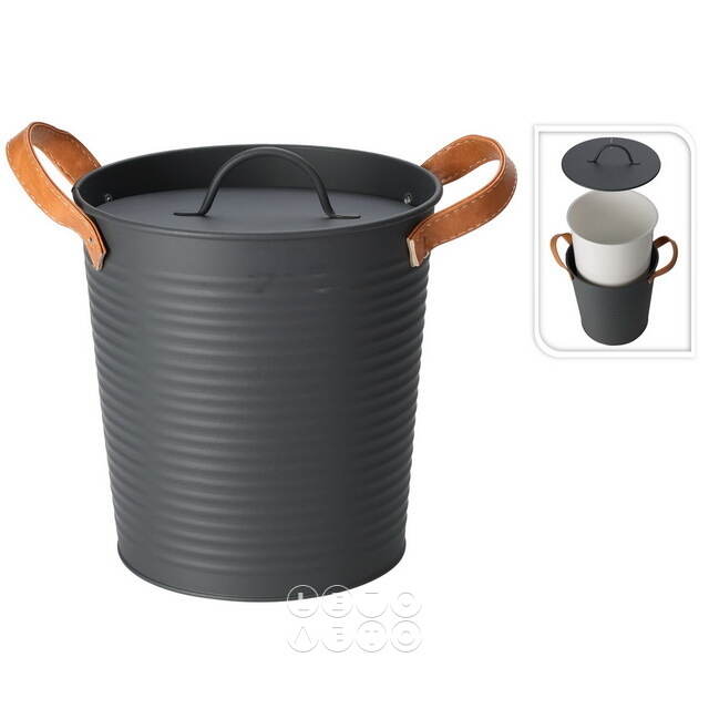 Ведро для льда Кампала 21*20 см черное Koopman