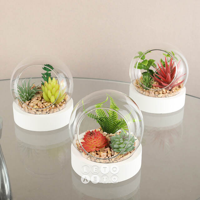 Искусственный флорариум-шар Foriolle Terra 13*12 см Koopman