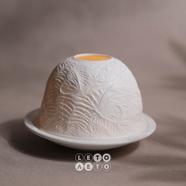 Декоративный подсвечник-купол Бабочки Мопассан 8*12 см ShiShi