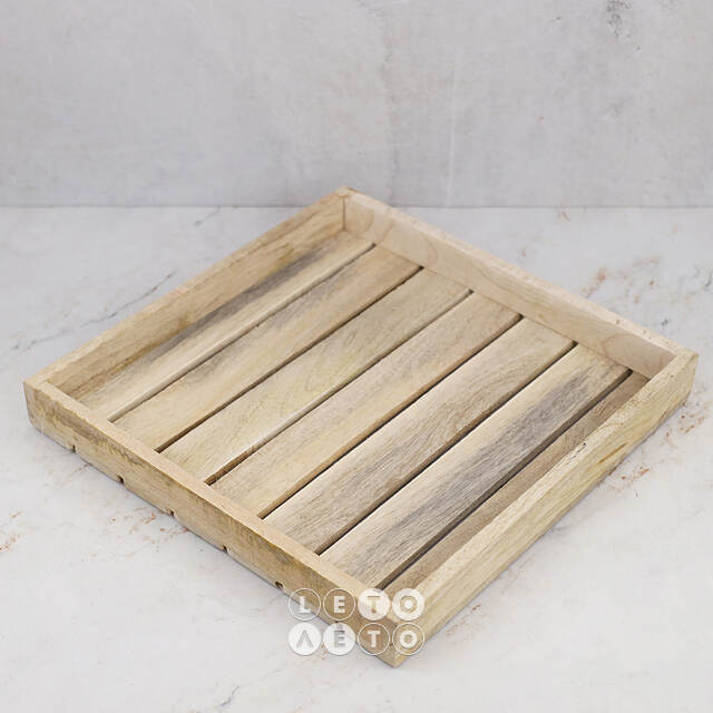 Деревянный поднос Миккель 30*30 см Koopman