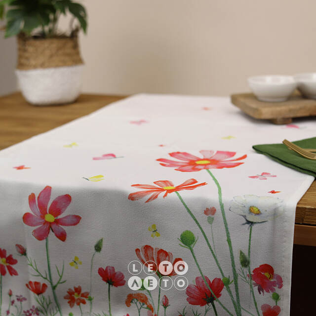 Дорожка для стола Cosmea 140*40 см Boltze