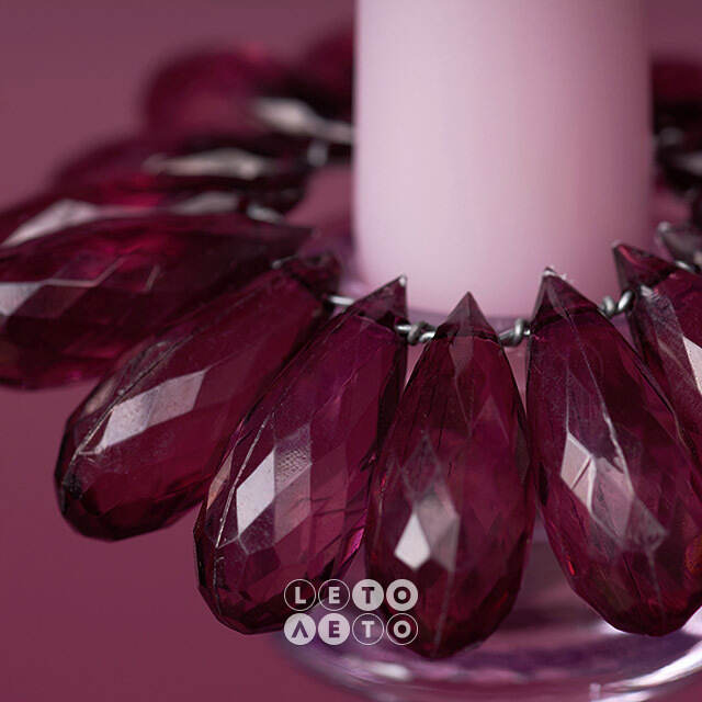 Украшение для свечи Pink Diamonds 9 см Swerox