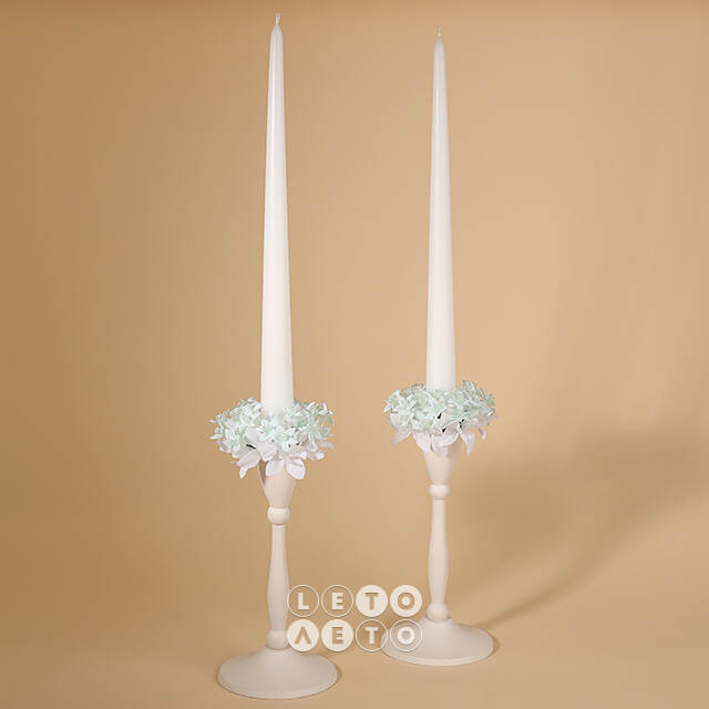 Венок для свечи White Lily 8 см Swerox